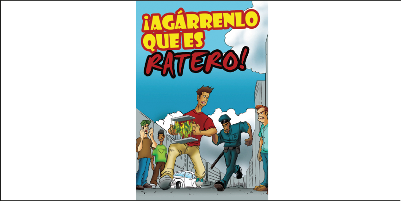 Ejemplo de estigmatización y persecución de los pajareros en materiales de difusión 