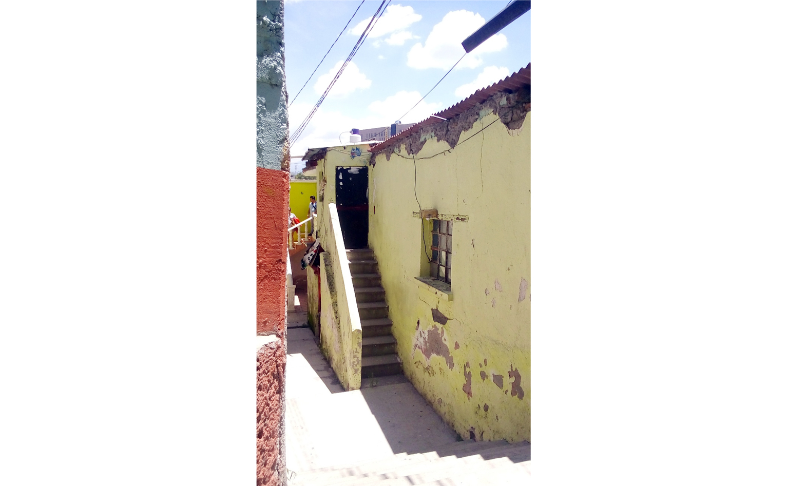 Callejón en El Cóporo