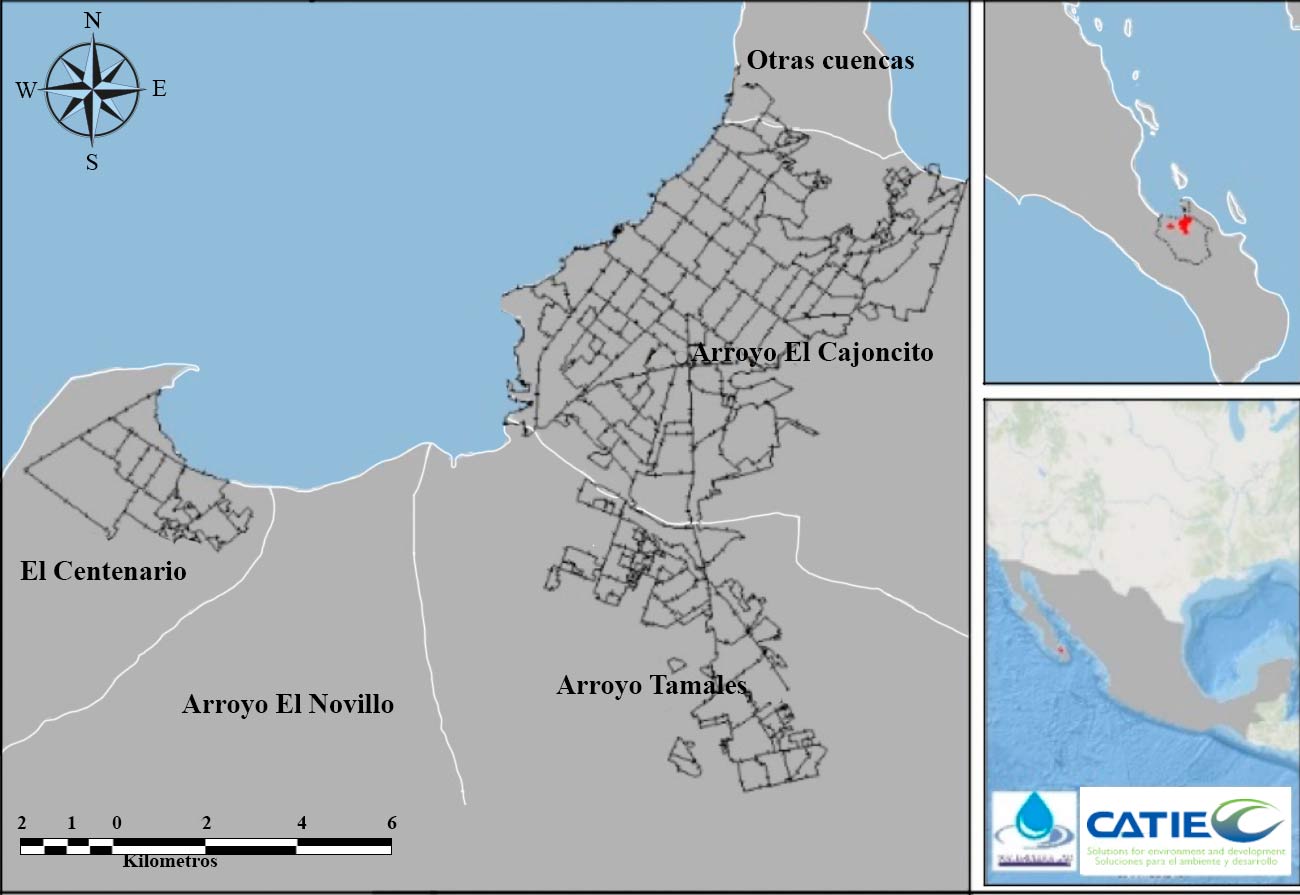 Ubicación de la zona de estudio
